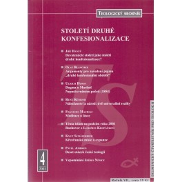 Teologický sborník 2001/4 - Století druhé konfesionalizace