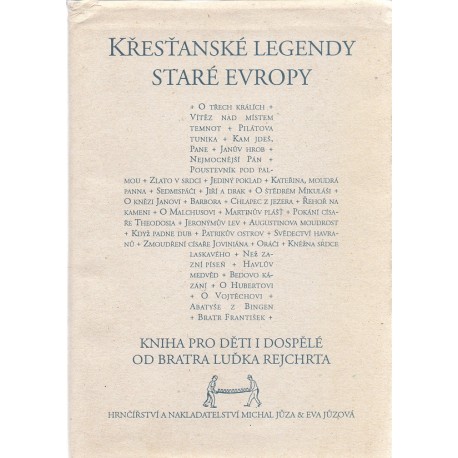 Křesťanské legendy staré Evropy - Luděk Rejchrt