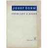 Překlady a básně I. - Josef Šorm