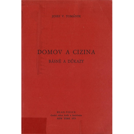 Domov a cizina - J.V. Tománek