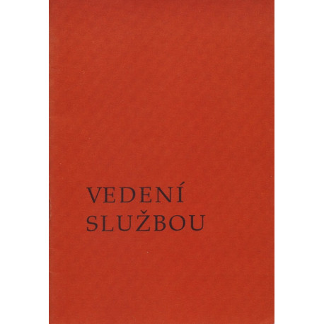 Vedení službou - Robert K. Greenleaf