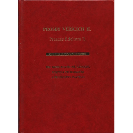 Prosby věřících II. Praeces fidelium II.