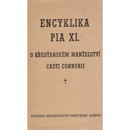 O křesťanském manželství - Casti connubii - Pius XI. (1948)