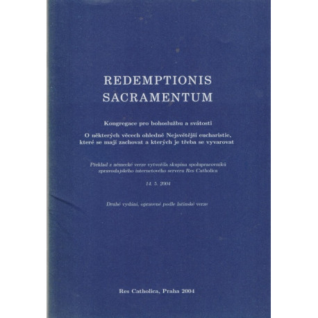 Redemptionis sacramentum