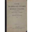 Úvod do biblické čítanky Nového zákona - Alois Spisar