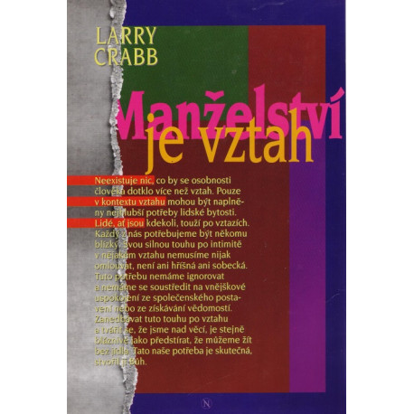 Manželství je vztah - Larry Crabb