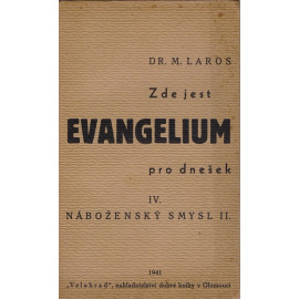 Zde jest evangelium pro dnešek IV. - Náboženský smysl II. - Dr. M. Laros