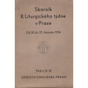 Sborník II. Liturgického týdne v Praze