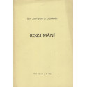 Rozjímání - Sv. Alfons z Liguori