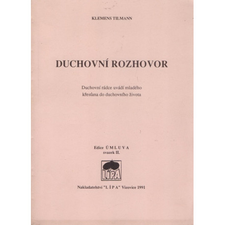 Duchovní rozhovor - Klemens Tilmann