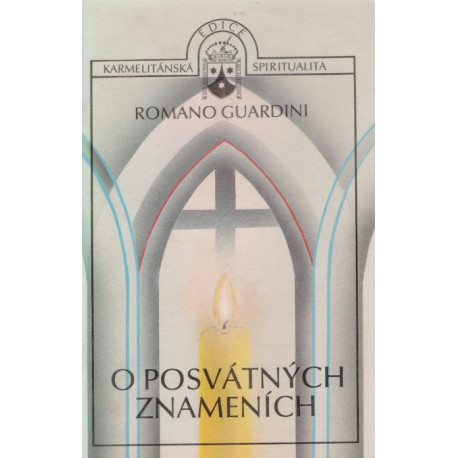 O posvátných znameních - Romano Guardini (se svíčkou)