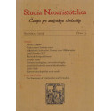 Studia Neoaristotelica ročník 12 (2015), číslo 3