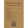 Studia Neoaristotelica ročník 12, číslo 3