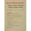 Studia Neoaristotelica ročník 7 (2010), číslo 1