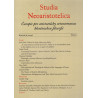 Studia Neoaristotelica ročník 6 (2009), číslo 1