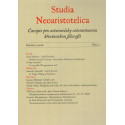 Studia Neoaristotelica ročník 5 (2008), číslo 1