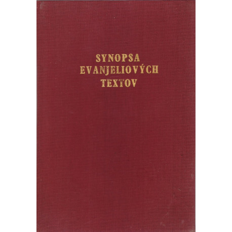 Synopsa evanjeliových textov - Ján Maga a seminaristi